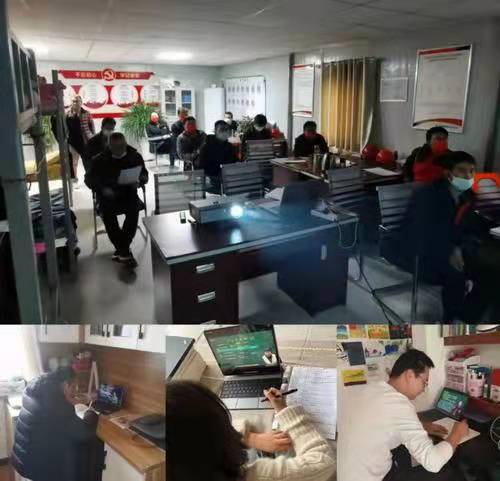 陜煤建設(shè)西北分公司：停工不停學(xué)，冬歇季充電忙