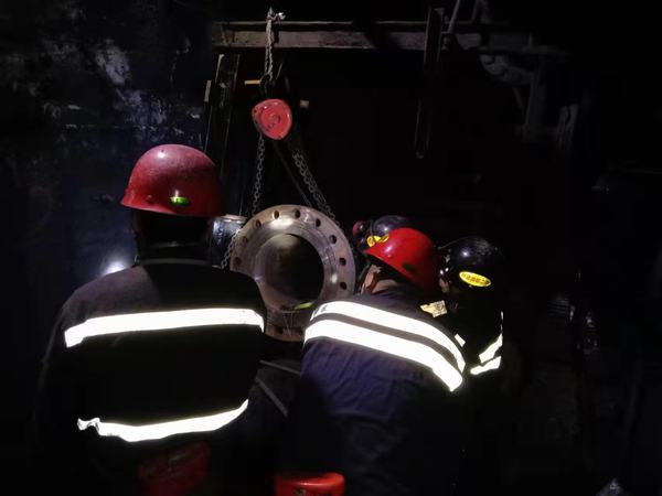 陜煤建設韓城分公司安裝四項目部：井下600米的新春堅守