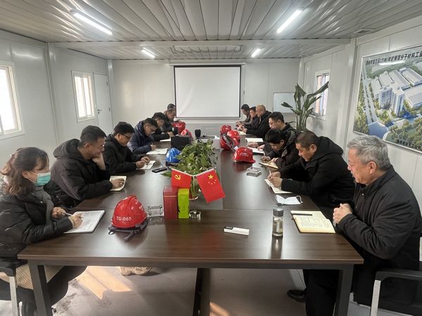 陜煤建設天工公司土建十一部:新年新目標,吹響2022嘹亮的號角