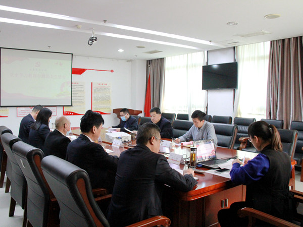 建設集團大秦置業公司召開黨史學習教育專題民主生活會