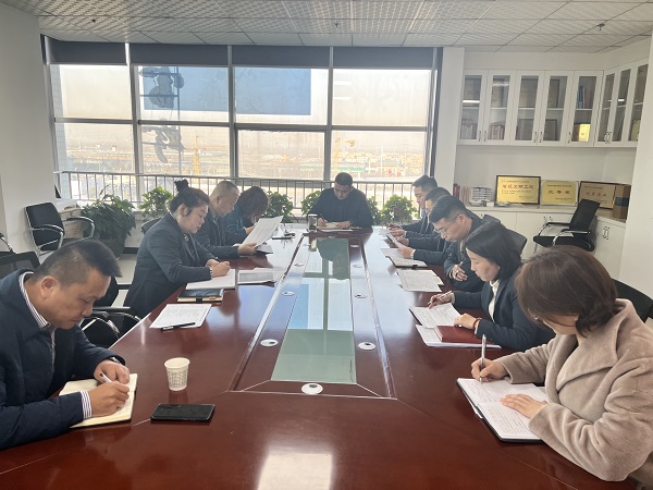 陜煤建設綠宇公司： 傳達陜煤集團黨風廉政紀檢監察工作會會議精神