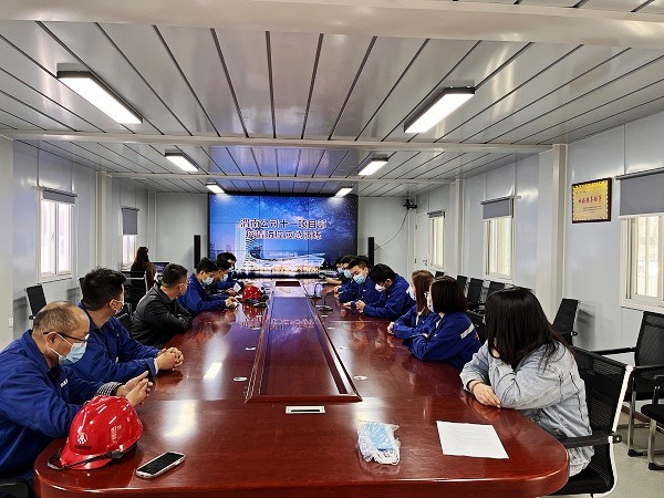 陜煤建設渭南分公司第十一項目部防疫應急演練“動真格”