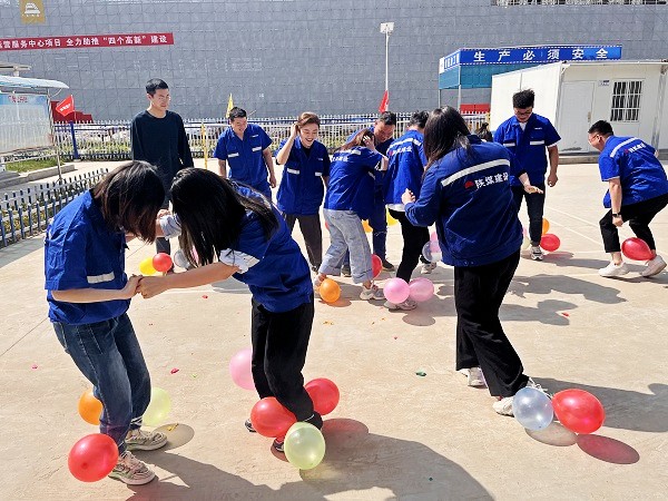 陜煤建設渭南分公司十一項目部迎慶“五一”、“五四”活動形式多樣豐富多彩