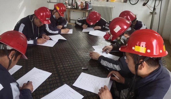 陜煤建設洗選煤運營公司神渭蒲城運營項目部：花開春意濃 奮進四月天