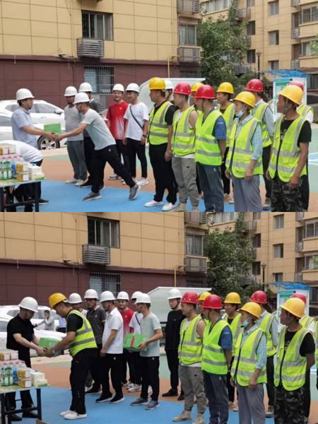 陜煤建設新城公司:炎炎夏日送清涼 絲絲關懷沁人心