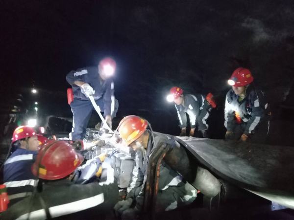 陜煤建設韓城分公司施工的張家峁煤礦原煤運輸系統改造工程受到嘉獎