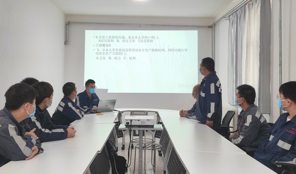 陜煤建設洗選煤運營公司第五項目部：抓管理、促學習、青年職工敢為人先