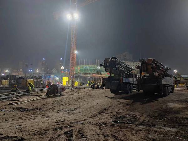 陜煤建設韓城分公司土建一項目部“眾志成城”底片下洗出的企業風采