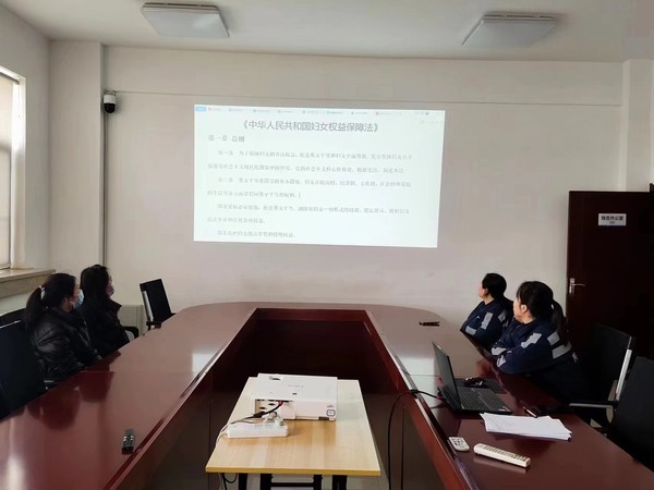 陜煤建設洗選煤運營公司開展女職工維權月活動