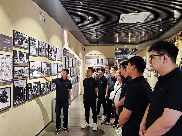 陜煤建設澄合分公司各單位開展紅色尋訪豐富主題黨日活動