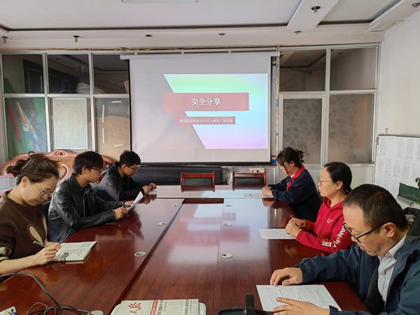 陜煤建設韓城分公司土建五項目部：開展安全活動 培植青春之樹