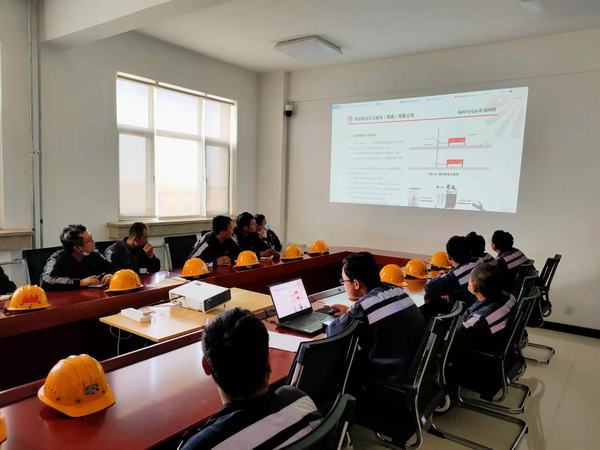 陜煤建設洗選煤運營公司神渭首端運營項目部：人人講安全，事事要安全