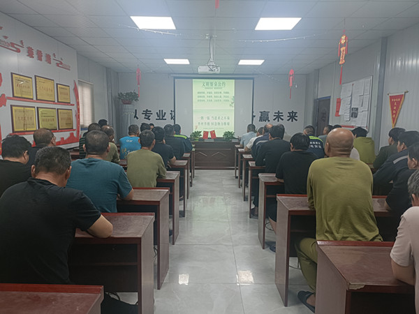 陜煤建設機電安裝公司：踐行文明餐桌，共享美好“食”光