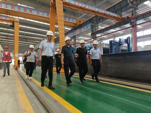 陜煤建設(shè)榆林公司承建的杭蕭綠色鋼結(jié)構(gòu)產(chǎn)業(yè)化制造基地項目順利通過竣工預(yù)驗收