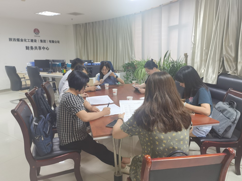 陜煤集團資金管理專項工作檢查組到陜煤建設檢查指導工作