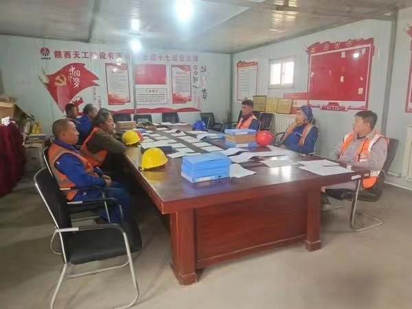 陜煤建設天工公司土建十七項目部:強化責任落實,緊抓安全生產