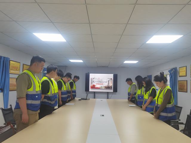 陜煤建設韓城分公司土建二項目部舉行“銘記歷史,勿忘國恥紀念九一八事變”專題學習會