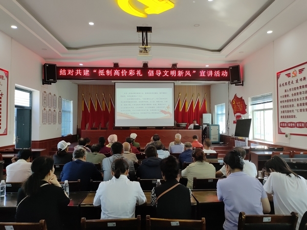陜煤建設澄合分公司移風易俗主題宣講助力鄉村文明建設