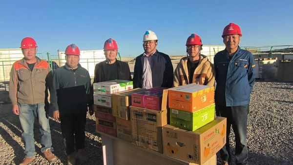 陜煤建設天工公司：心系一線員工，送關懷鼓干勁