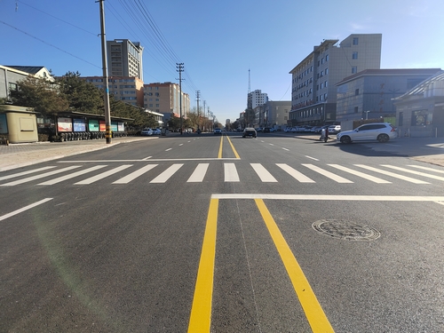 陜煤建設承建的上郡北路順利通車！