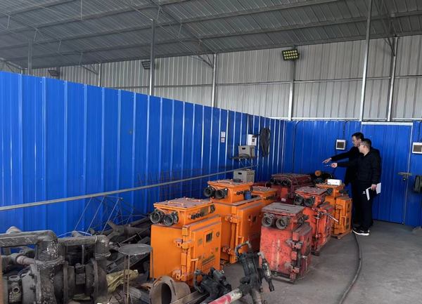 陜煤建設礦建二公司：設備物資預盤點 挖潛增效精準化