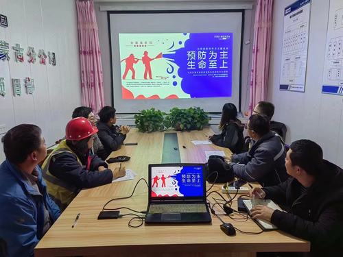 陜煤建設內蒙古分公司筑牢安全防線，團員和青年在行動