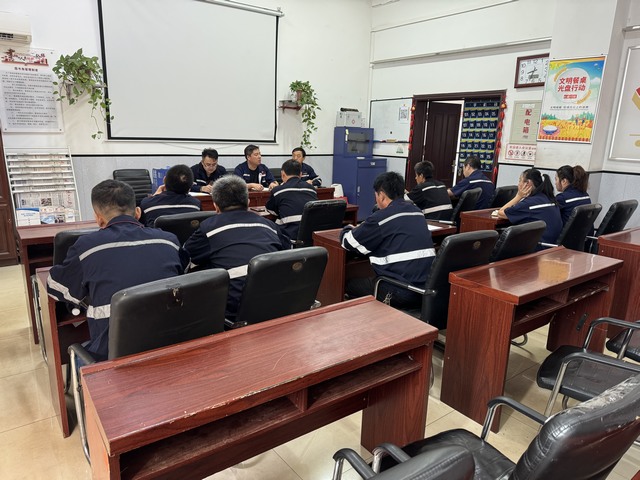 陜煤建設(shè)洗選煤運(yùn)營(yíng)公司澄合山陽(yáng)運(yùn)營(yíng)項(xiàng)目部：節(jié)前亮劍行動(dòng)，安全防線再加固