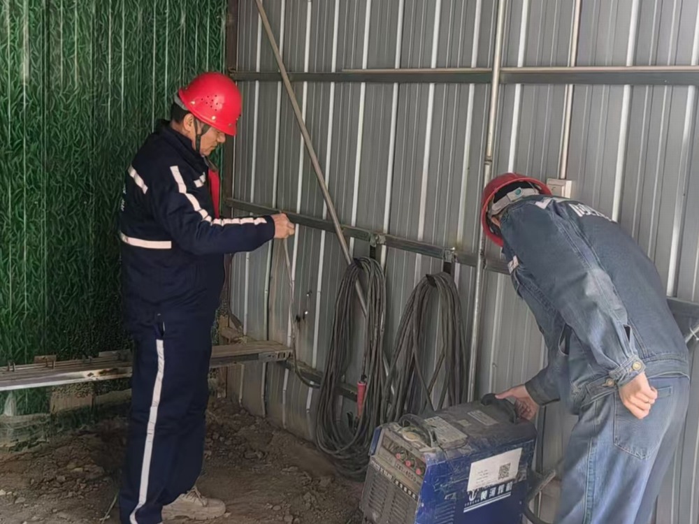 陜煤建設(shè)機電安裝公司：安全建設(shè)“不畏寒”，冬季施工“不減速”