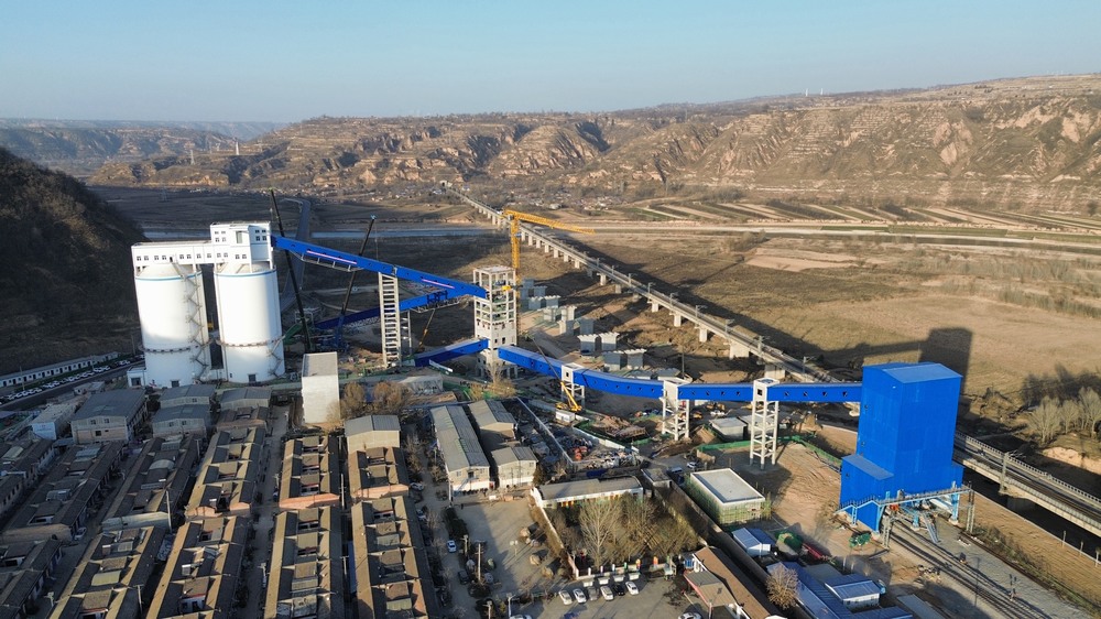 陜煤建設(shè)天工公司土建第九項目部：提前3天，9榀棧橋順利吊裝