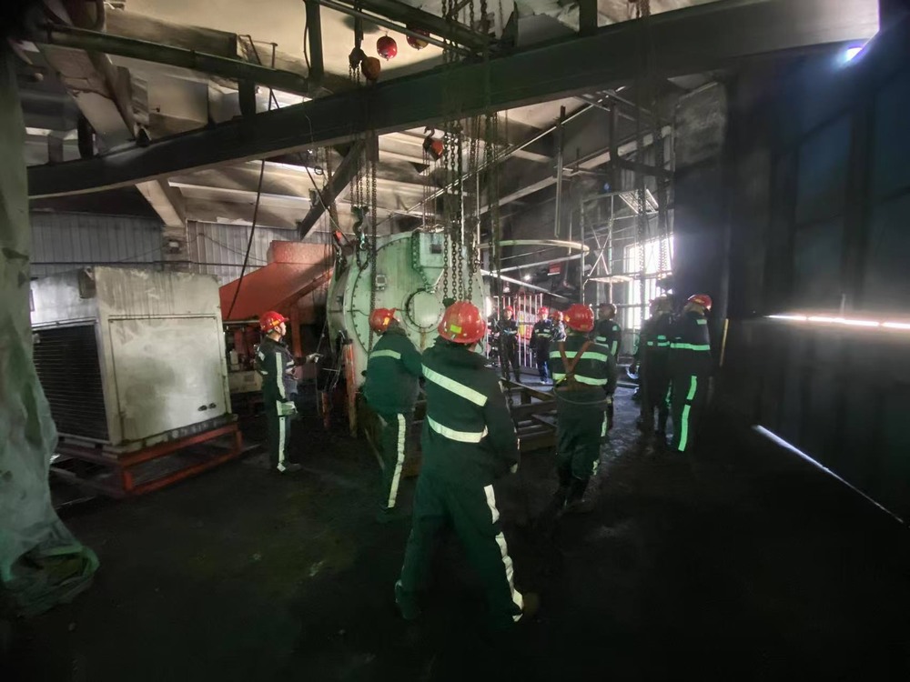 陜煤建設韓城分公司張家峁項目部：新歲啟封  檢修護航新征程