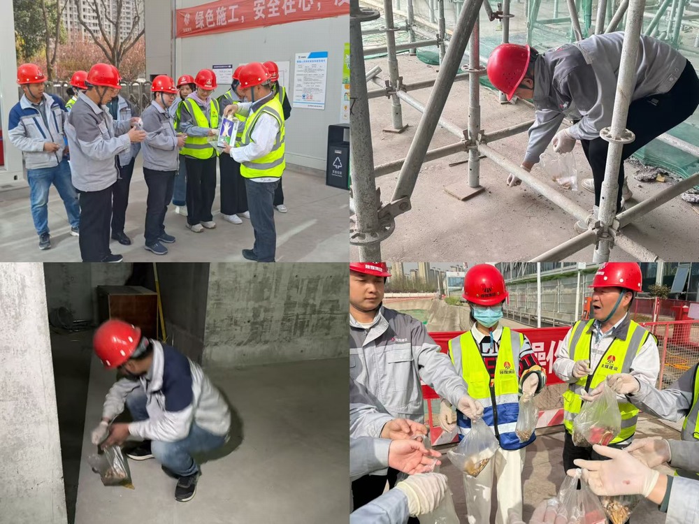 陜煤建設天工公司土建第二十七項目部：“小煙頭” 撬動 “大安全”，安全與綠色共筑工地 “防護網(wǎng)”