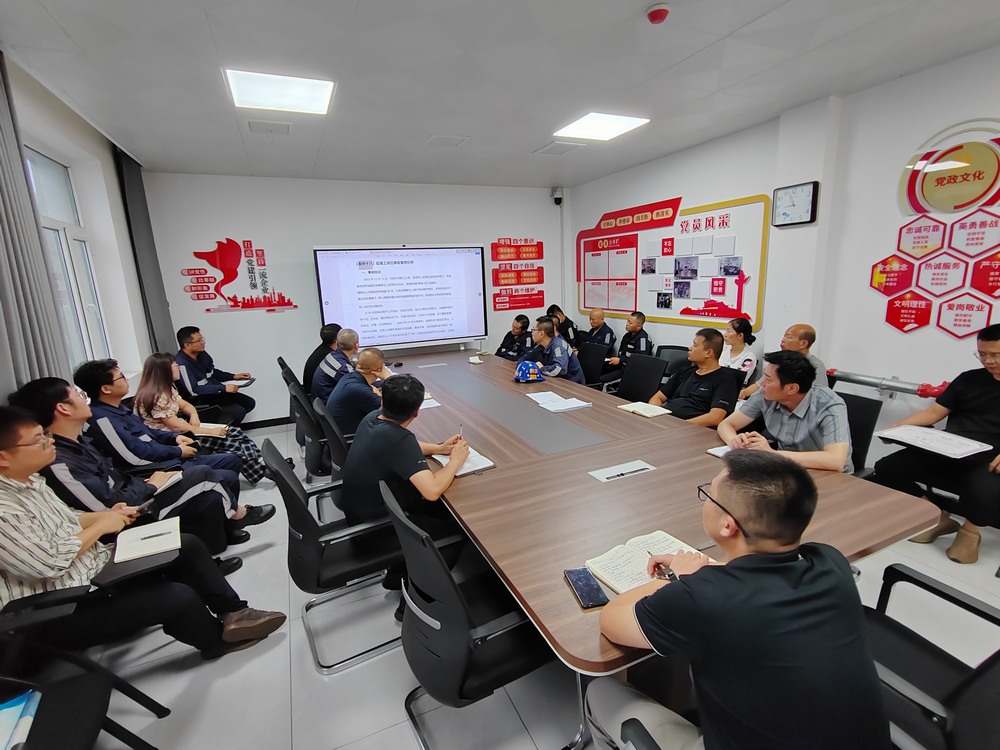 陜煤建設洗選煤運營公司紅柳林洗煤廠項目部：高溫淬煉初心 堅守筑牢防線