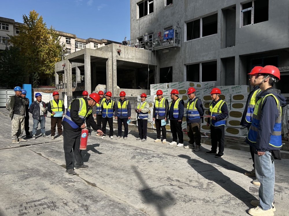 演練即實戰！陜煤建設韓城分公司土建二項目部以“四字訣”鍛造消防應急“鐵軍”