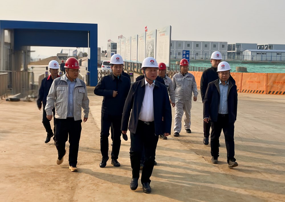 趙敬凱深入陜煤建設(shè)天工公司基層項目檢查指導工作