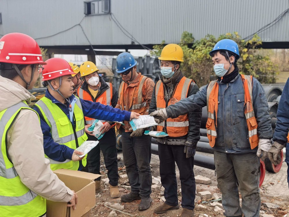 陜煤建設路橋分公司荊州項目收官沖刺守底線，暖心護航保平安